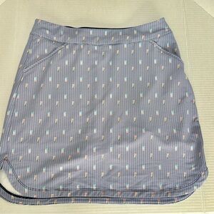 Peter Millar Blue Athletic Skirt -UPF 50 Golf, Tennis, Pickle Ball, Gorpcore